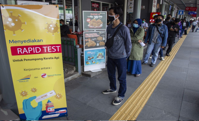 Tarif Rapid Test Antigen di Stasiun Turun jadi Rp35 Ribu pada Tahun Depan