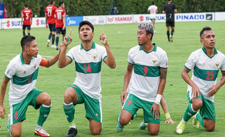 Timnas Indonesia Menang Besar atas Laos