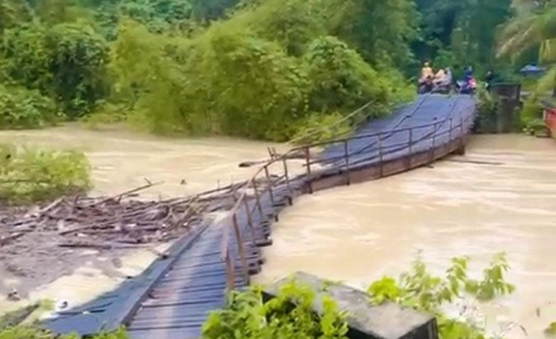 Akibat Banjir, 11 Jembatan di Aceh Rusak Parah