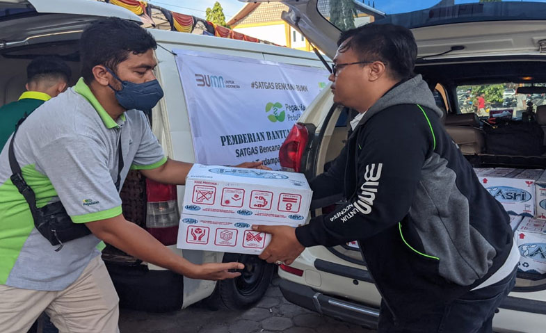 Tanggap Bencana, Pegadaian Salurkan Bantuan Untuk Korban Gempa Pasaman Barat