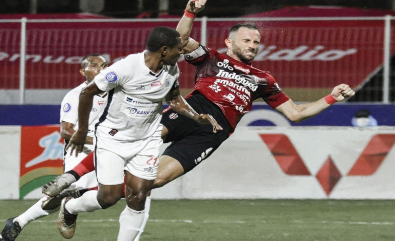 Usai Lumat Persipura 4-1, Bali United Puncaki Klasemen