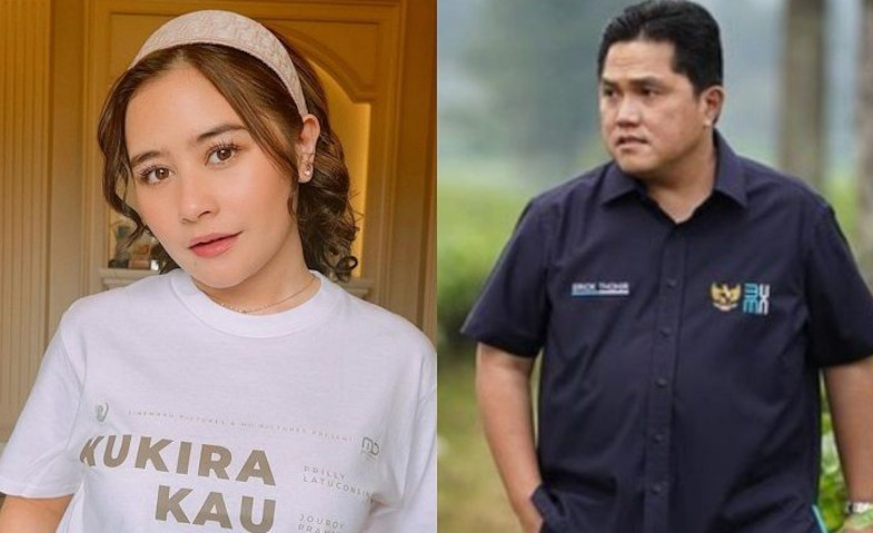 Saran Erick Thohir pada Prilly Latuconsina Soal Kelola Klub Sepak Bola