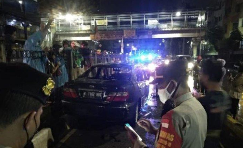 Mobil Camry yang Kecelakaan di Senen Milik Fatimah