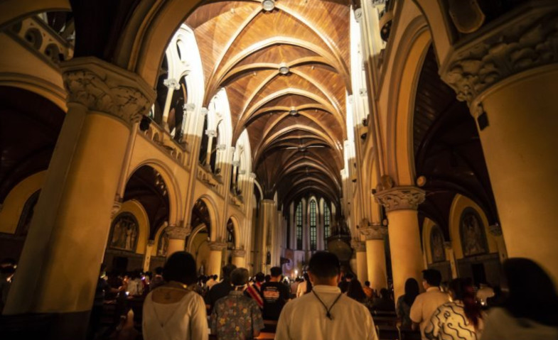 Gereja Katedral Jakarta Tidak Batasi Usia untuk Ikuti Misa Kenaikan Isa Almasih