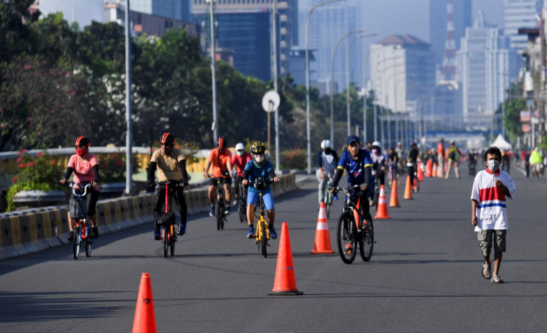 Besok, Car Free Day di Jakarta Kembali Dibuka