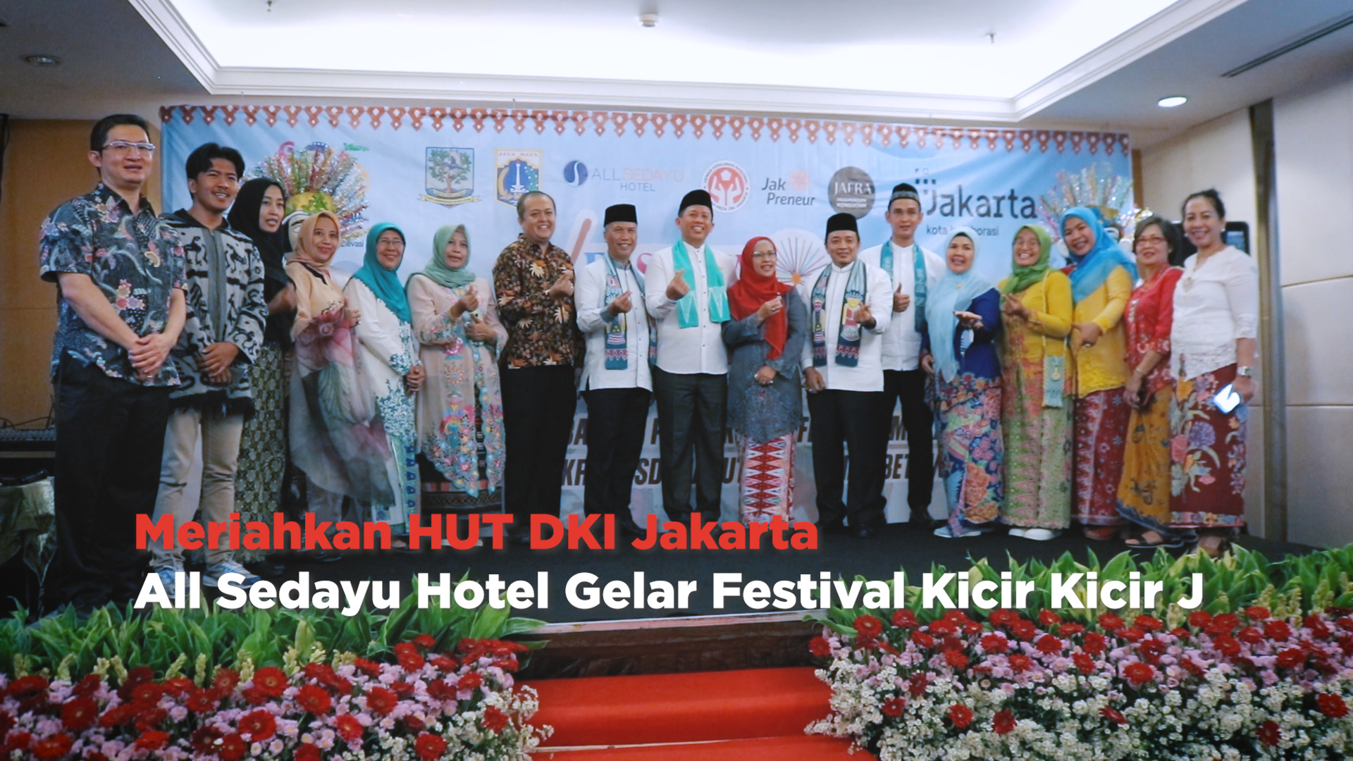 Meriahkan HUT DKI Jakarta, All Sedayu Hotel Gelar Festival Kicir Kicir