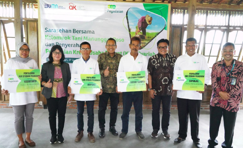 Pegadaian Bantu 2 Desa Binaan di Yogyakarta