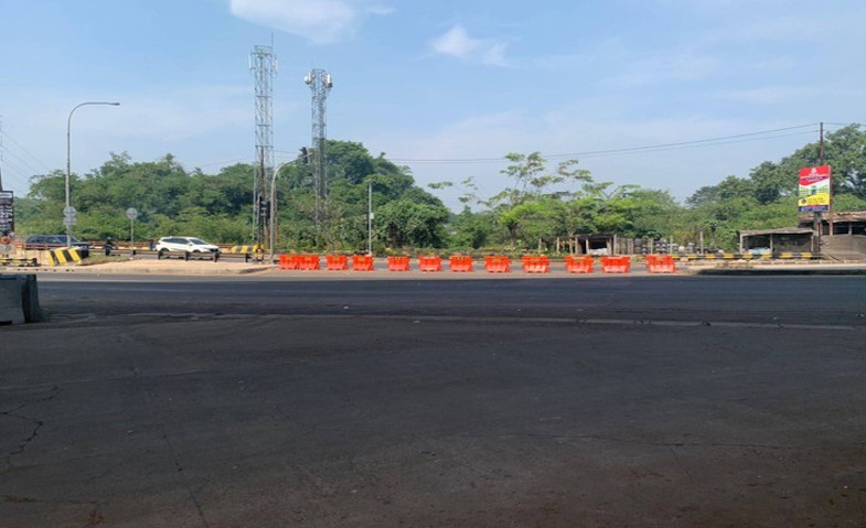 Akses ke CBD Ditutup, Begini Kondisi Terkini di Lokasi Tabrakan Truk Pertamina