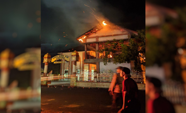 Pesantren Babul Ilmi Pidie Jaya Kebakaran