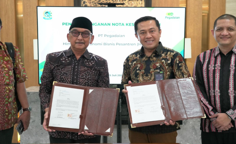 Perkuat Ekonomi Pesantren, Pegadaian Gandeng HEBITREN