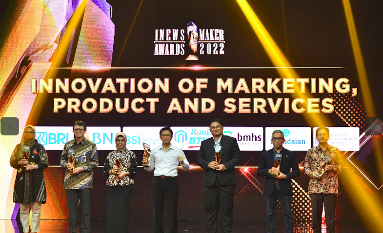 Buah Transformasi Digital: Kartu Emas Pegadaian Raih Penghargaan Inewsmaker Awards 2022