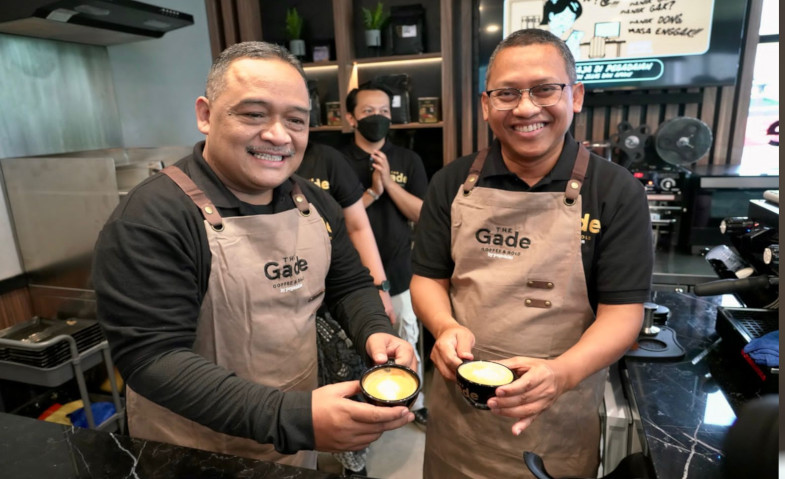 Perluas Akses Untuk Pekerja Migran, Pegadaian Buka The Gade Coffee di Kantor BP2MI