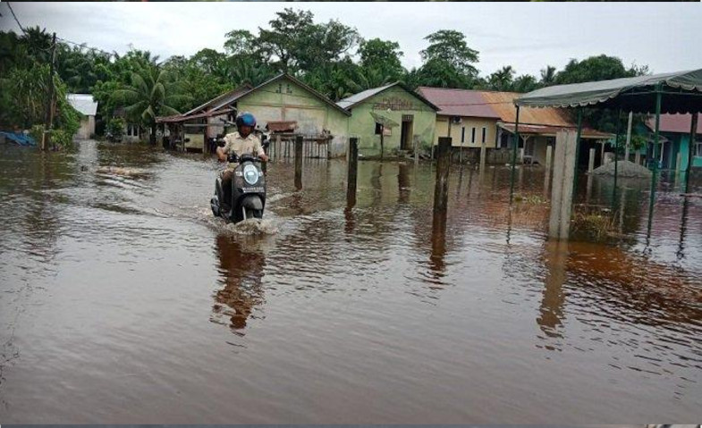 Aceh Barat Daya Banjir, Puluhan Warga Mengungsi