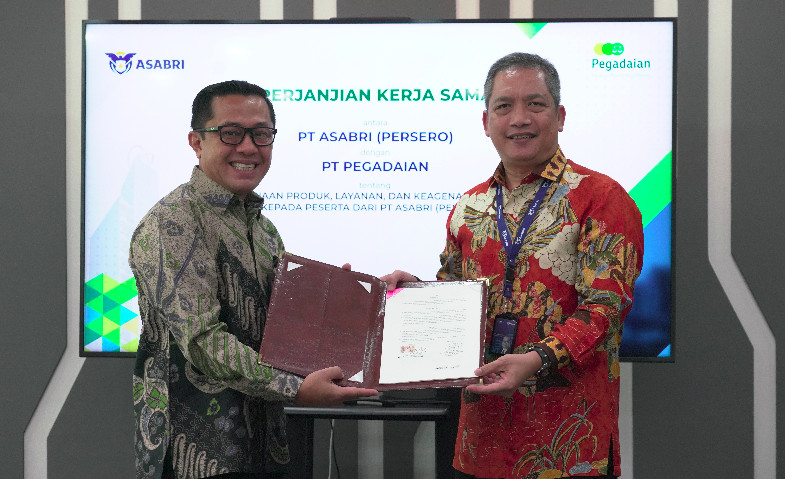 Perluas Keagenan, Pegadaian Jalin Kerjasama dengan ASABRI
