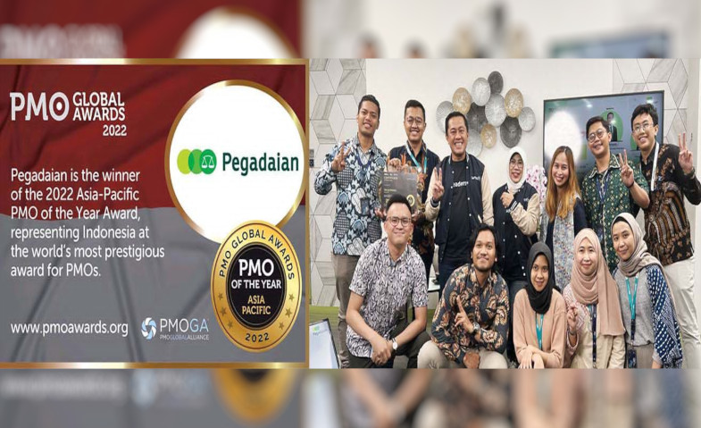 Tim PMO Pegadaian Melenggang di Kancah Internasional