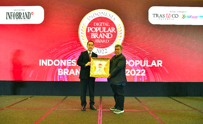 Produk Cicil Kendaraan Pegadaian Raih TOP Digital Corporate Brand Award 2022