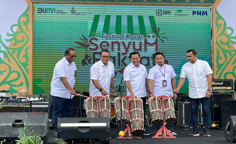 Horas! Pegadaian Gelar Festival Pasar Senyum Rakyat di Medan