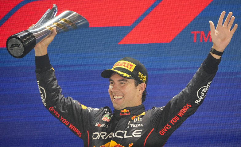 Sergio Perez Juara di GP Singapura