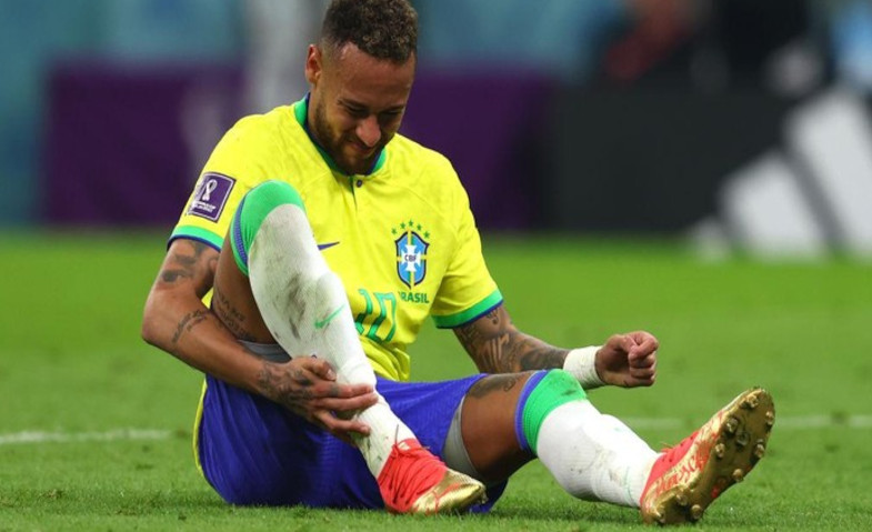 Neymar Cedera saat Brasil Kalahkan Serbia