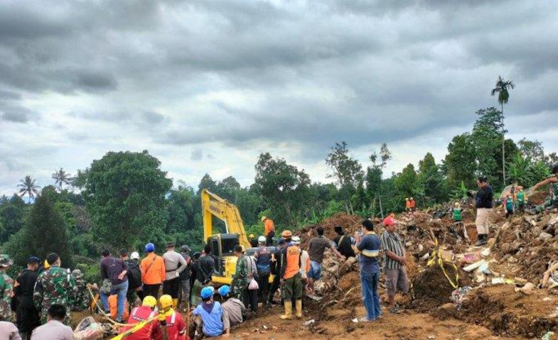 11 Orang Hilang Korban Gempa Cianjur di Desa Cijedil Masih Dalam Pencarian