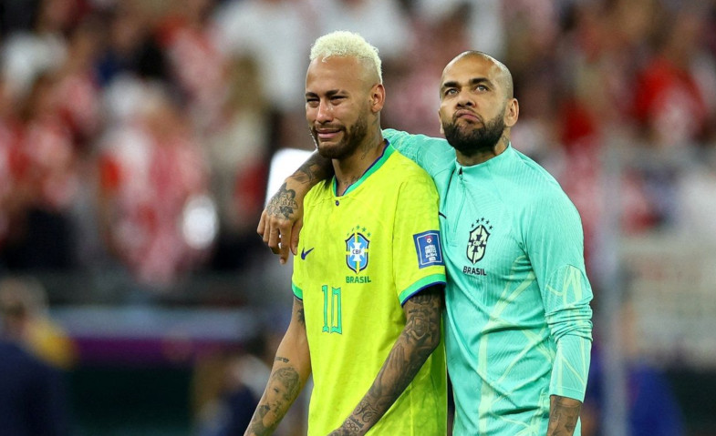 Brasil Angkat Koper dari Piala Dunia 2022, Neymar Akui Patah Hati