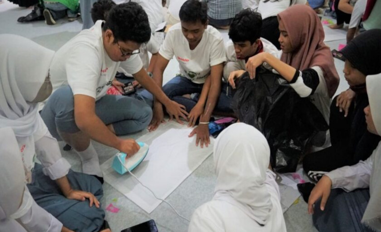 Rayakan Hari jadi ke 110 Tahun Sharp Gaungkan Kampaye Pelestarian Lingkungan ke Siswa Sekolah