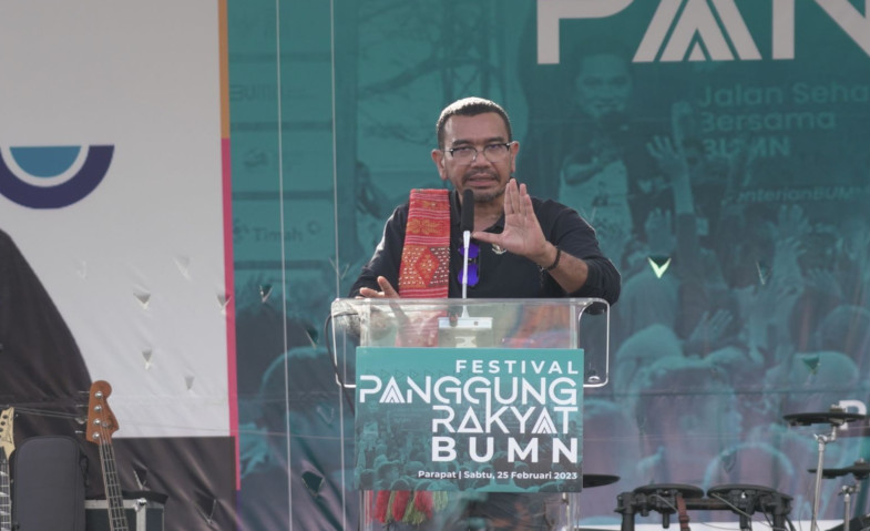Pegadaian Ramaikan Festival Panggung Rakyat BUMN di Parapat