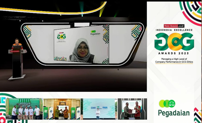 Pegadaian Raih Indonesia Excellence GCG Awards 2023