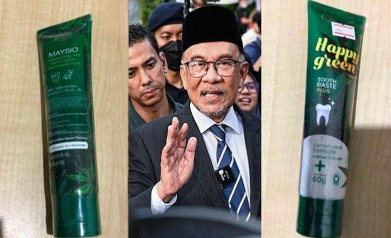 Heboh, PM Malaysia Anwar Ibrahim Dapat Kiriman Paket Pasta Gigi Ganja dari Indonesia
