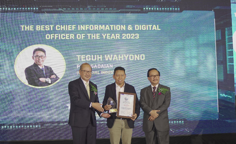 Pegadaian Borong Penghargaan di Ajang Digitech Award 2023