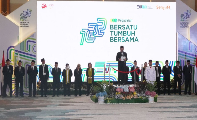 Rayakan HUT Ke-122 Pegadaian Ajak “Bersatu Tumbuh Bersama”