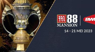 M88 Mansion Suports  Piala Sudirman 2023 di Suzhou, China, Yuk, Doakan agar Indonesia juara