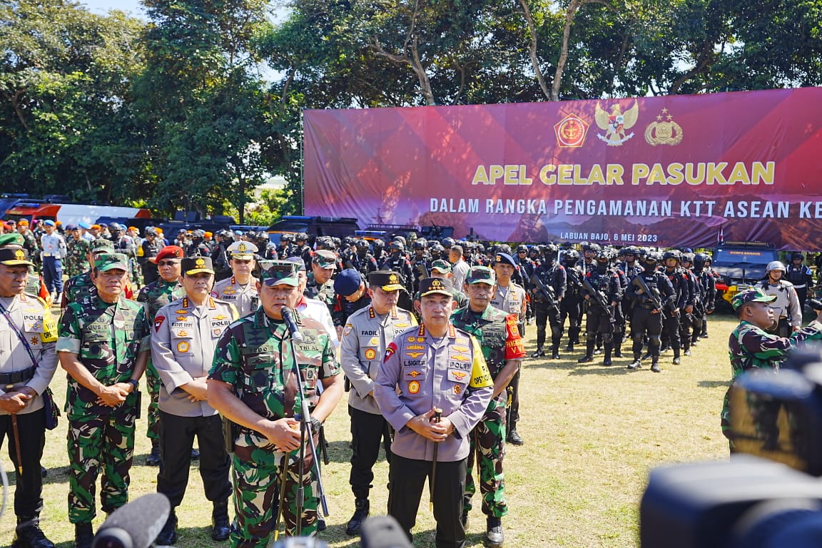 Amankan KTT ASEAN, 12 Ribu Personel TNI, Polri Hingga BIN Dikerahkan