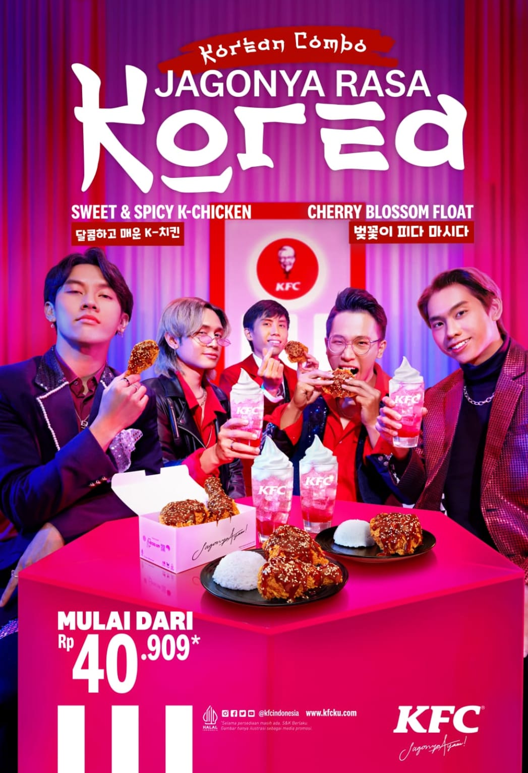 Sensasi Cita Rasa Korea Hadir pada Kampanye Jagonya Rasa Korea di KFC Indonesia