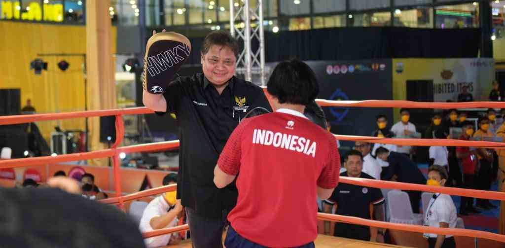 Atlet Kickboxing Binaan Airlangga Juga Raih Medali Emas di SEAG Kamboja