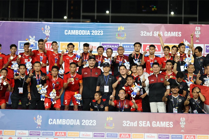 Timnas Indonesia U-22 Pagi Ini Diarak Keliling Ibu Kota, Ini Rute dan Jamnya