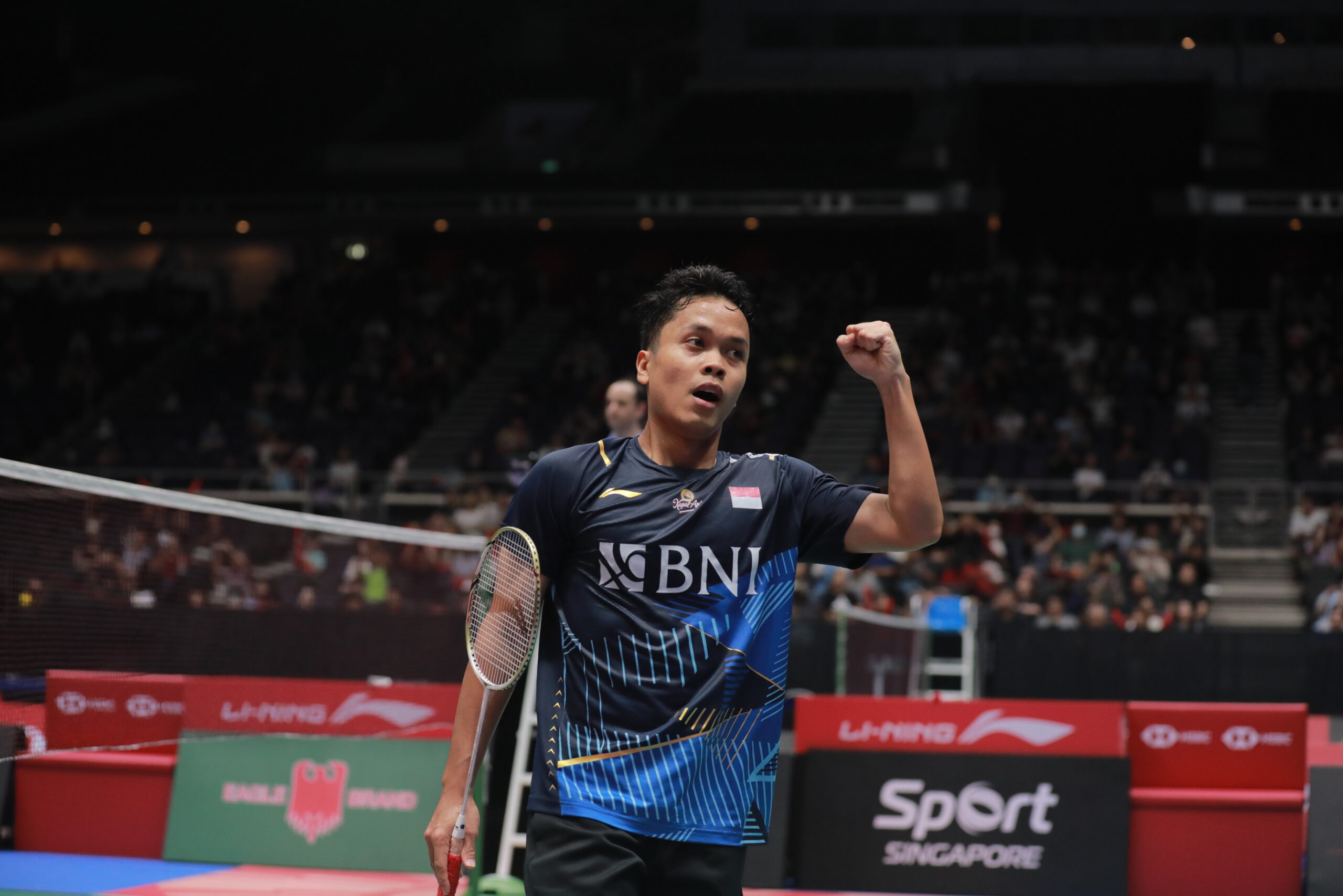 Tekuk andalan Tiongkok Li Shi Feng, Anthony Ginting Lolos ke Semifinal Singapore Open 2023