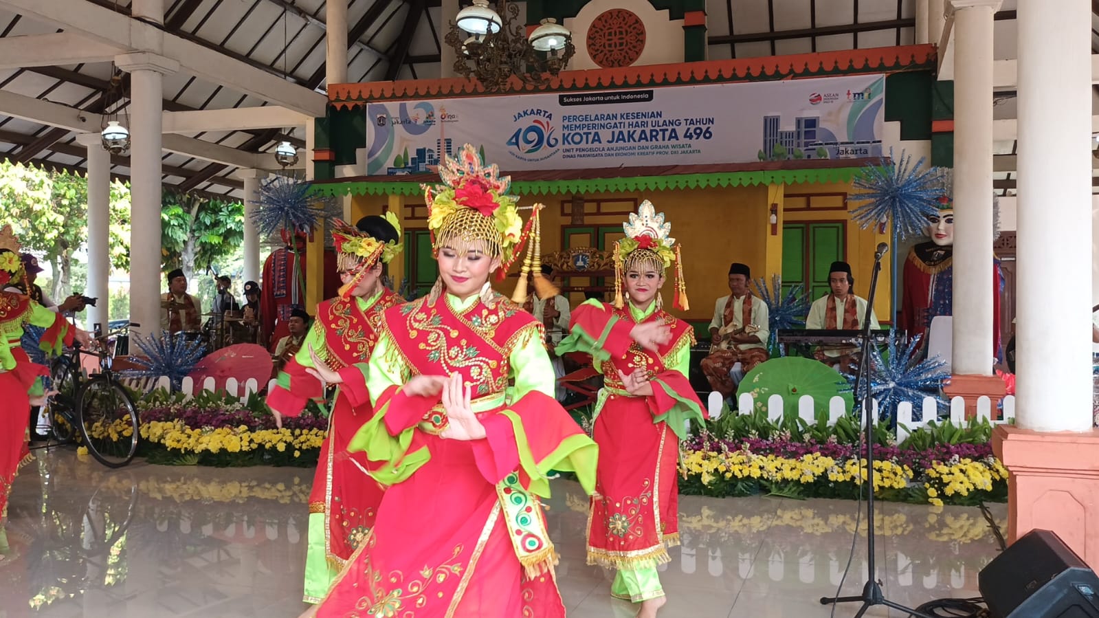 Semarak HUT Jakarta ke-496, Pemprov DKI dan TMII Kolaborasi Tampilkan Kesenian Tradisional Betawi