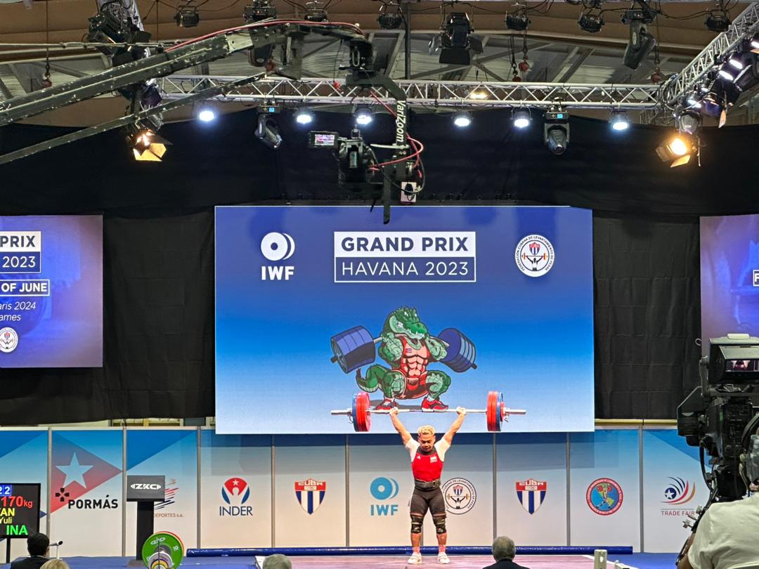 Eko Yuli Irawan Perkasa, Sabet 3 emas 2023 Grand Prix IWF” Seri 1 di Kuba