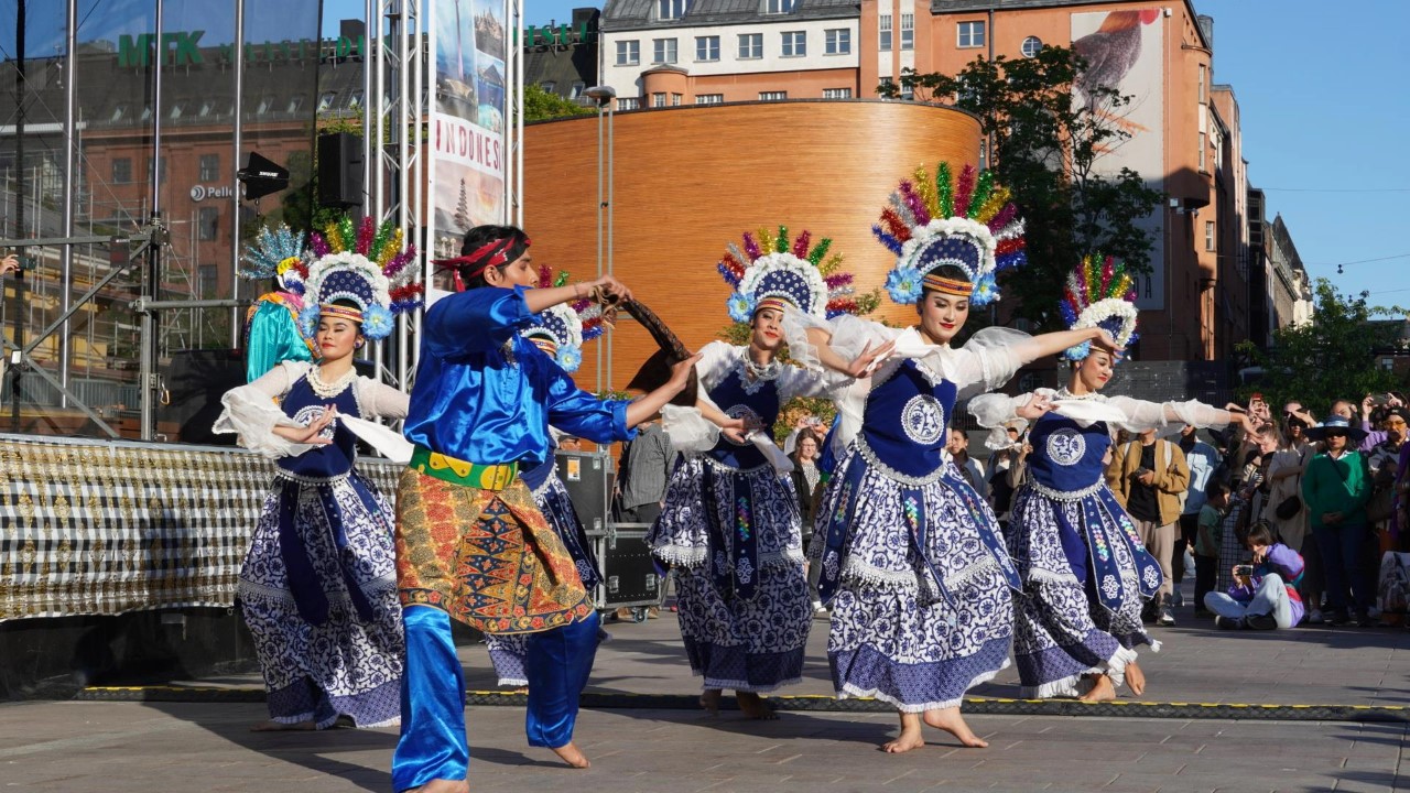 Rendang dan Irama Khas Betawi Memeriahkan Indonesia-Finland Festival 2023