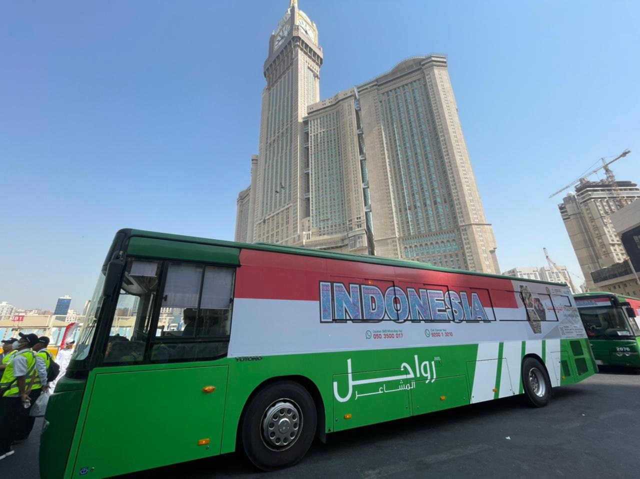Bus Shalawat Antar Jamaah dari Hotel ke Masjidil Haram Pergi Pulang Selama 24 Jam