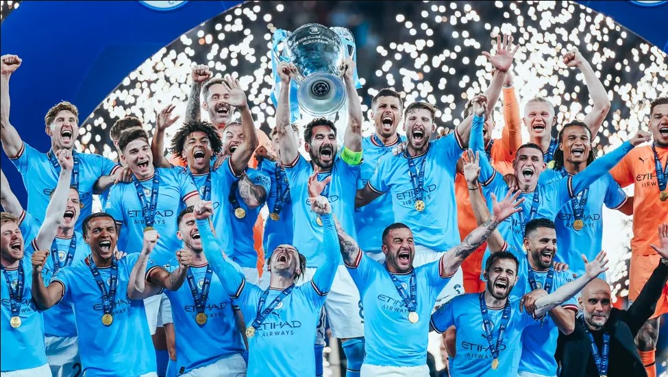 Juara Liga Champions, Manchester City Lengkapi Treble Winners