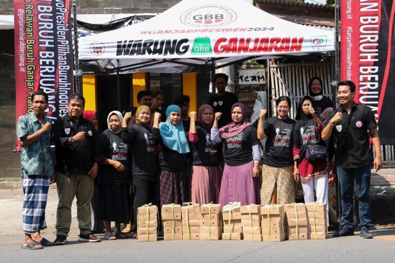 Ganjaran Buruh Kukuhkan Korwil Ciayumajakuning, Ikrarkan Pemenangan Ganjar