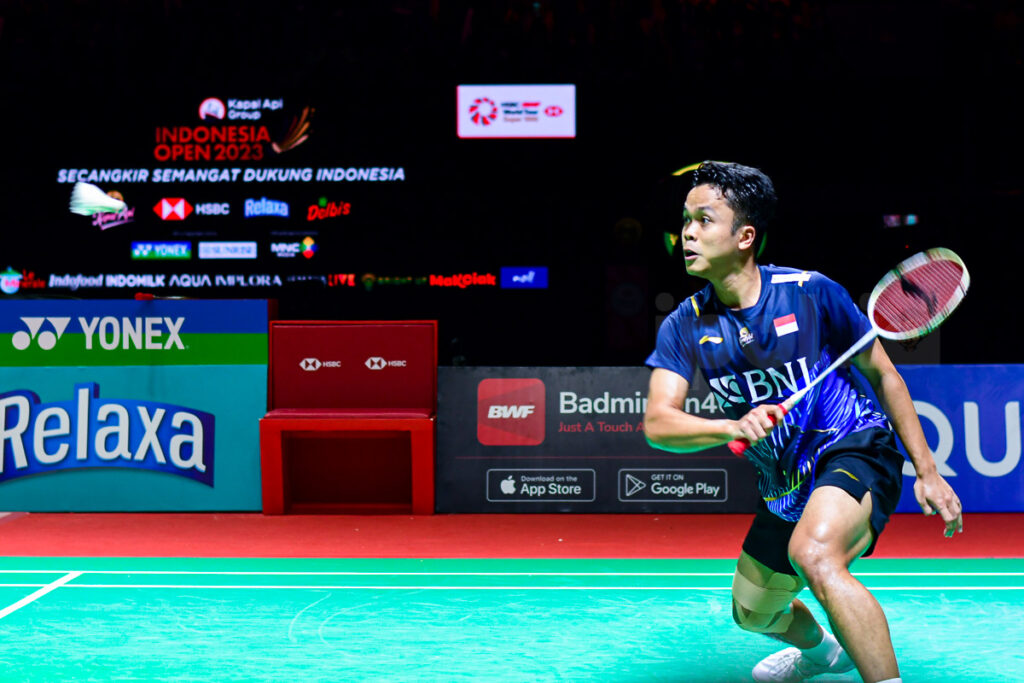 Indonesia Open 2023: Ginting Tantang Victor Axelsen di Final