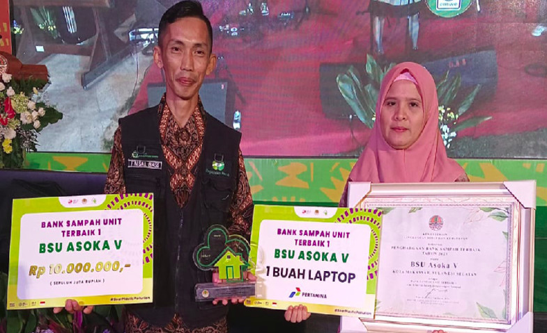 Keren, Bank Sampah Binaan Pegadaian Raih Penghargaan dari KLHK