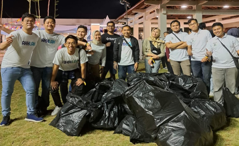Pegadaian Gandeng Plastik Daur Ulang 1 Ton Sampah Plastik