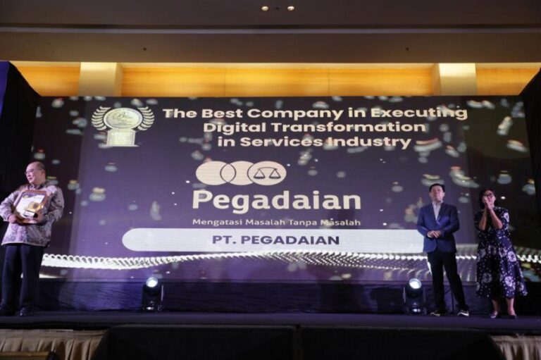 Agile Dalam Transformasi Digital, Pegadaian Raih Penghargaan SPEx2® DX Award 2023