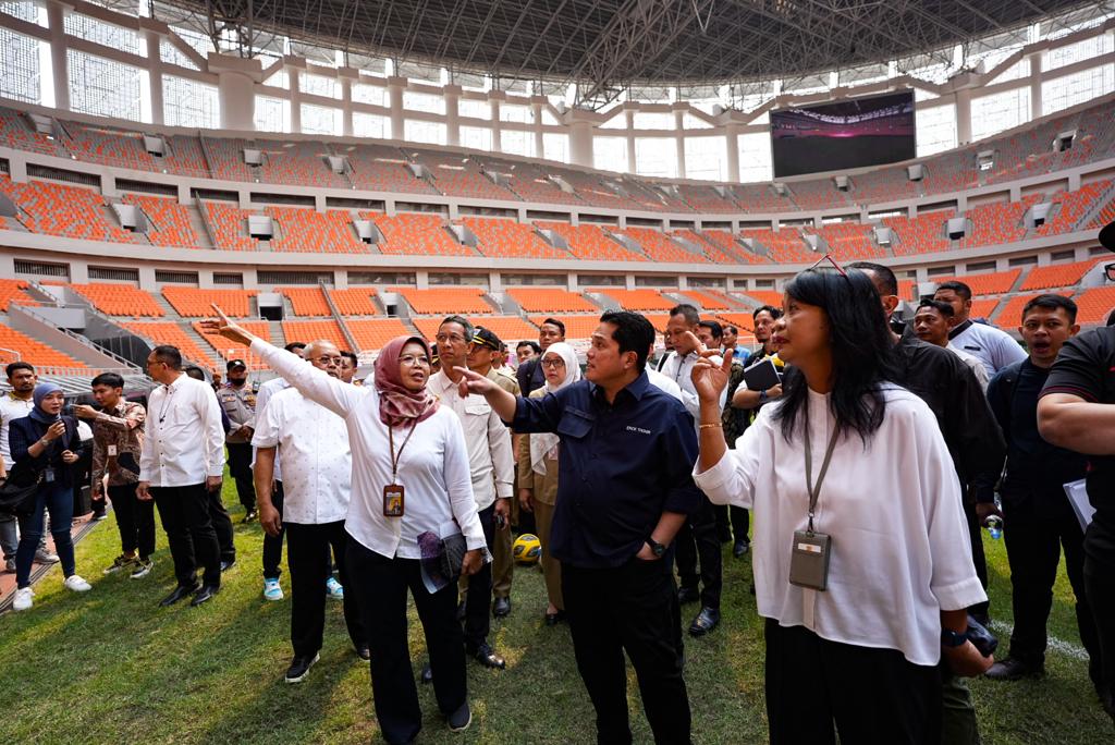 Perbaiki JIS, Erick Thohir: Kita Ingin Suporter Pulang dengan Selamat