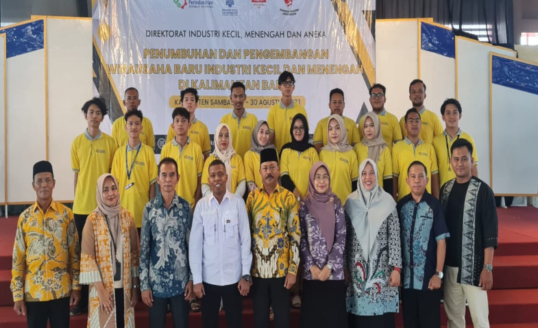 Ditjen IKMA Kementerian Perindustrian Terus Dorong Penumbuhan dan Pengembangan WUB IKM di Kabupaten Sambas