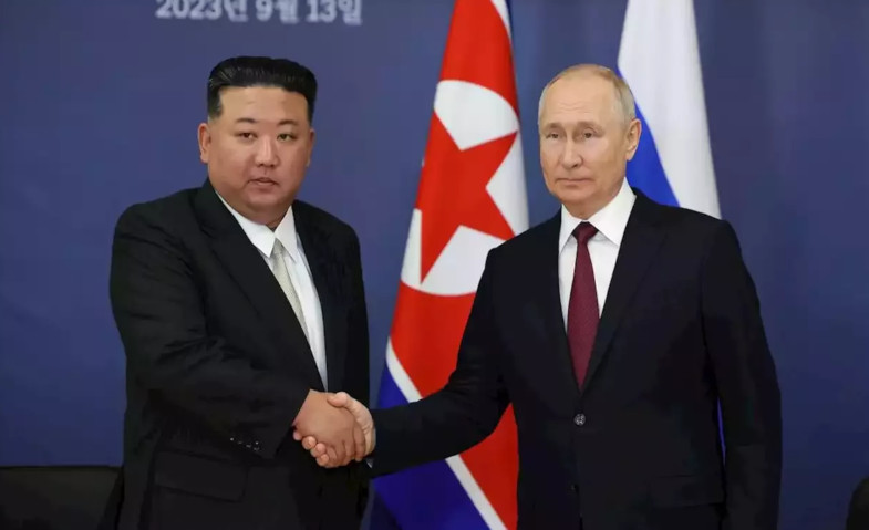 Putin Terima Undangan Kim Jong-un untuk Kunjungi Pyongyang